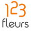 Logo 123fleurs.com : livraison de fleurs en 4h