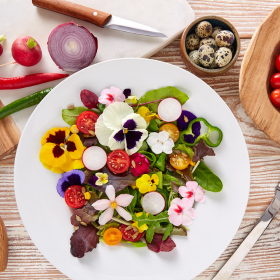 L’utilisation des fleurs en cuisine
